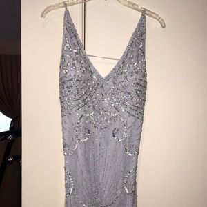 Adrianna Papell Light Blue evening Dress